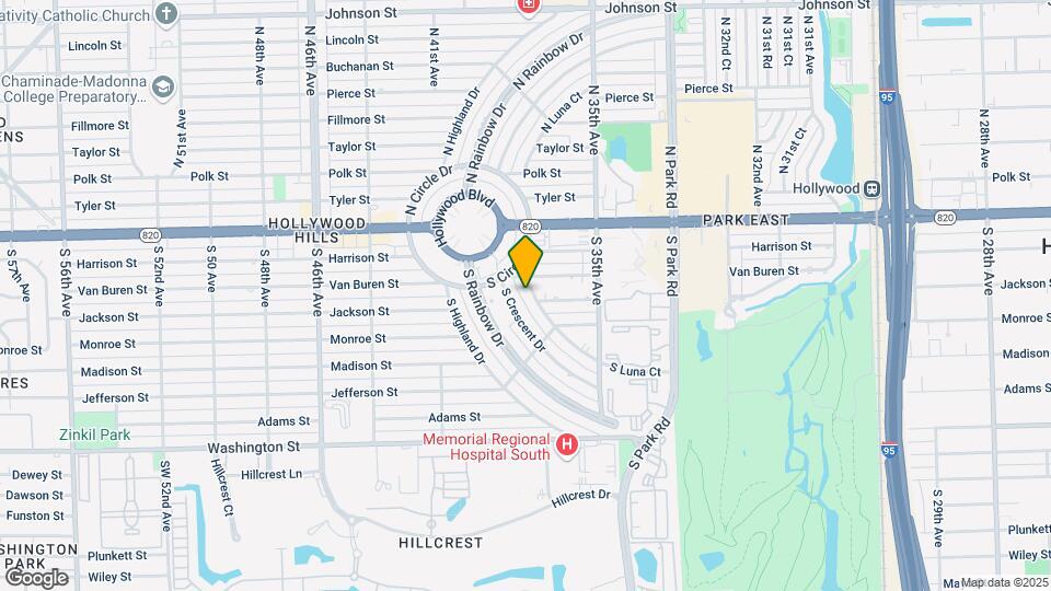 314 S Luna Ct Map and Location Details