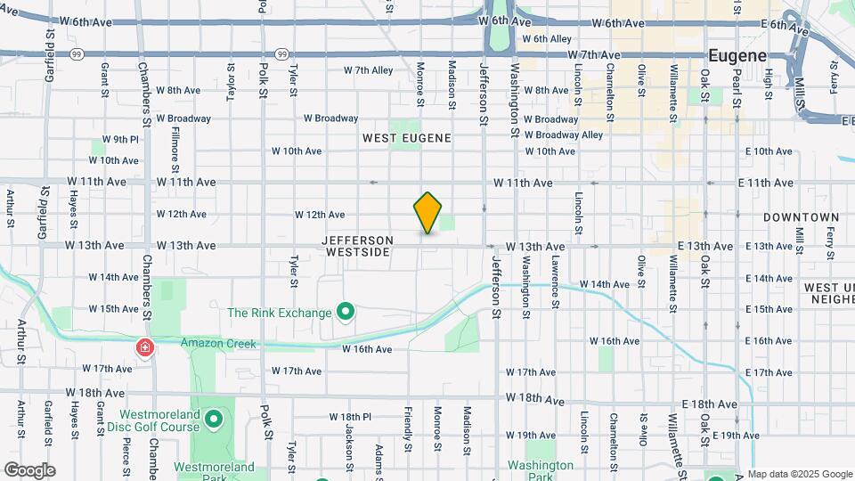795 W 13th Ave Map and Location Details