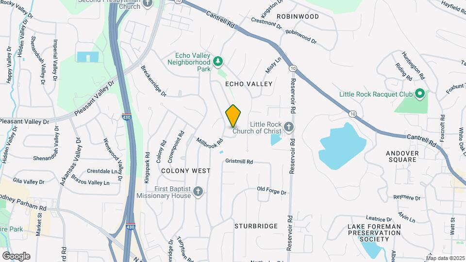 2700 Charter Oak Dr Map and Location Details