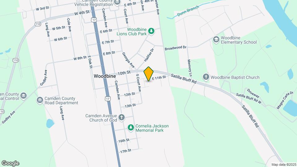 Satilla Villas Apartments Map and Location Details