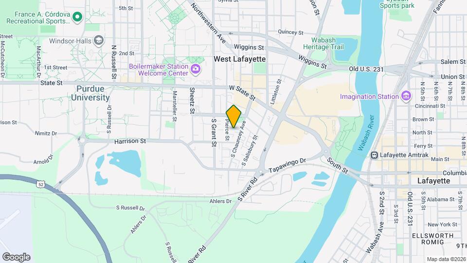 232 Pierce St (Pierce Street Apartments) Map and Location Details