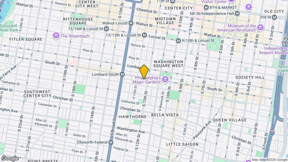 1219 Kater St Map and Location Details