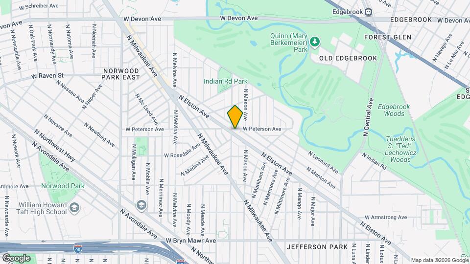 5979 N Elston Ave Map and Location Details