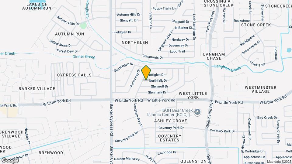 17671 Northfalk Dr Map and Location Details