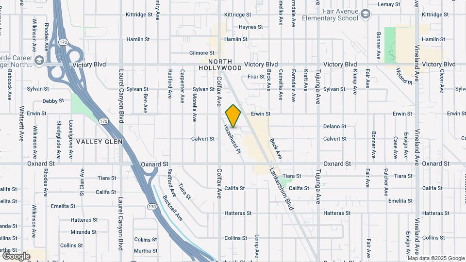 6118 Hazelhurst Pl Map and Location Details