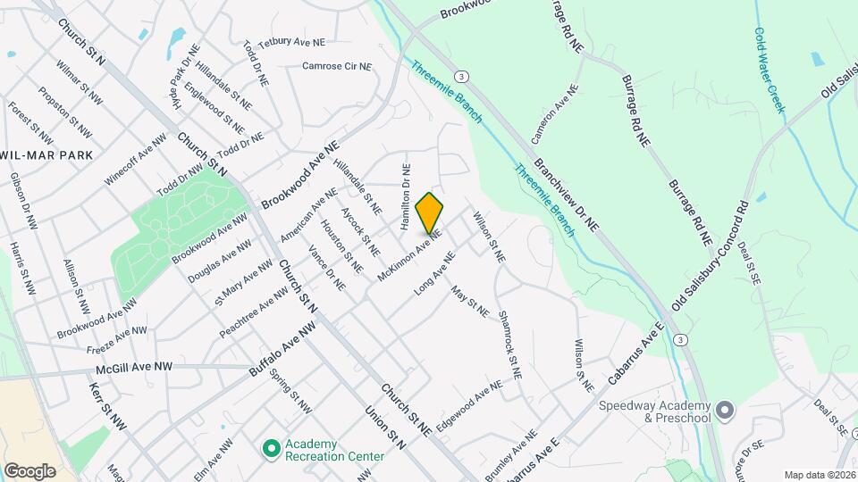 153 McKinnon Ave NE Map and Location Details