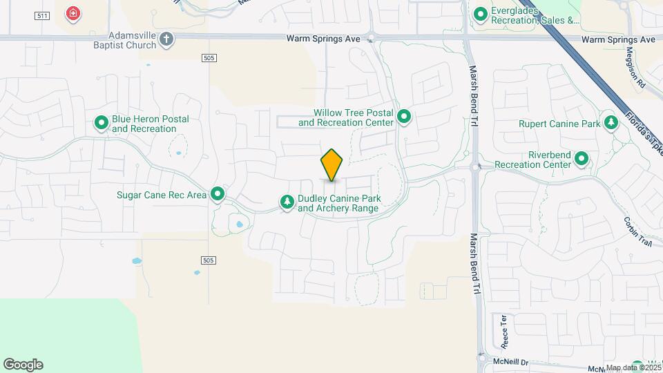 5828 Tupelo Ter Map and Location Details