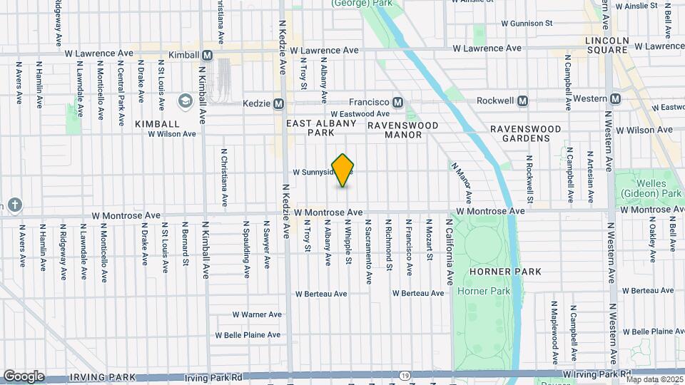 4426 N Whipple St Map and Location Details