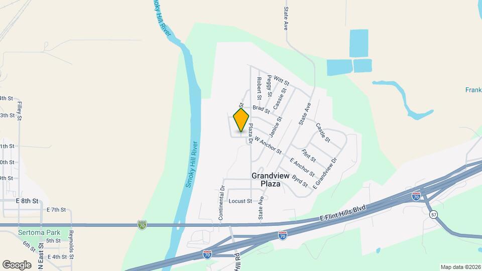 600 Sara St Map and Location Details