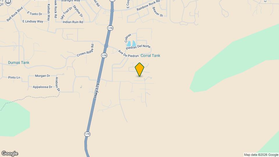 77 Rainbow Trail Mapa y Detalles de la Ubicación