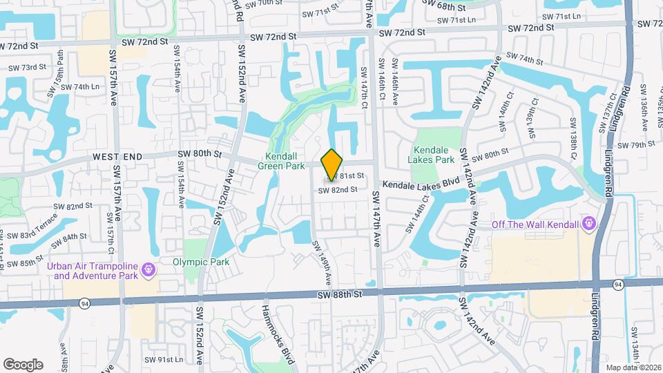 14831 Kendale Lakes Blvd Map and Location Details