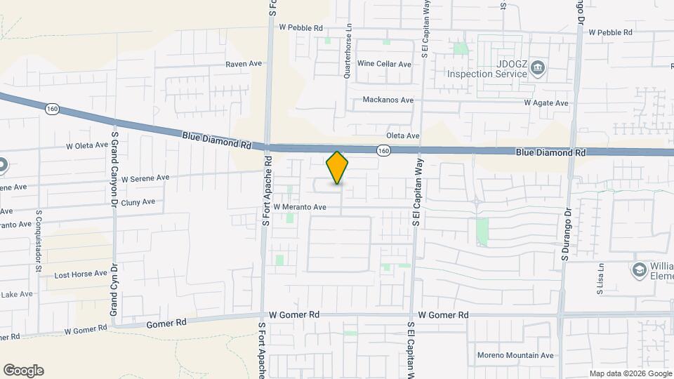 9204 Gentle Cascade Ave Map and Location Details