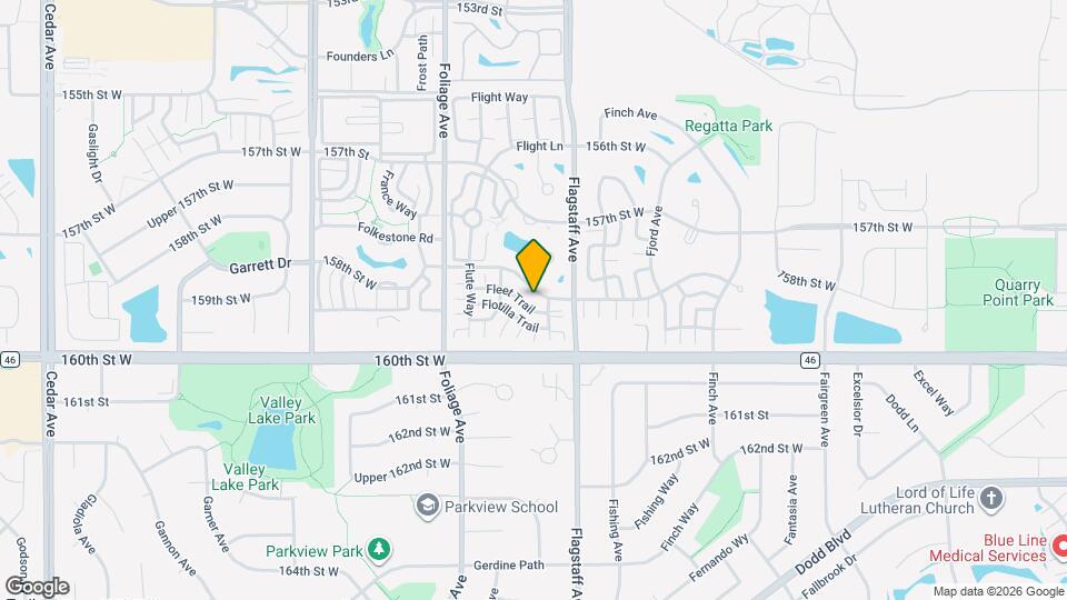 6444 158th St W Map and Location Details