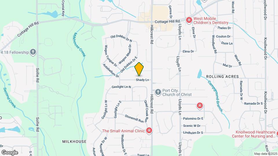 6424 Shady Ln Map and Location Details