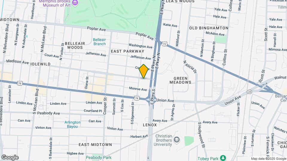 2295-2297 Madison Ave Mapa y Detalles de la Ubicación