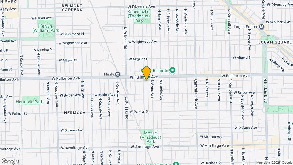 2339 N Springfield Ave Map and Location Details