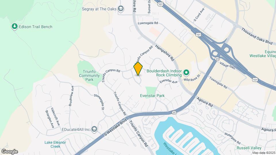 893 Blue Spring Dr Map and Location Details