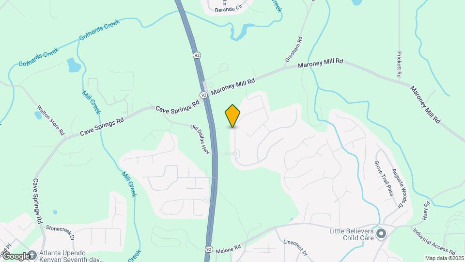 6615 Bluffview Dr Map and Location Details