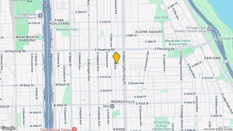 4010 S Calumet Ave, Unit 1S Mapa y Detalles de la Ubicación