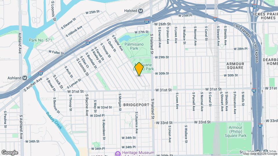 3010 S Poplar Ave Map and Location Details
