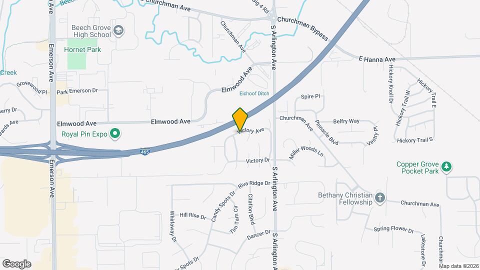 5815 Victory Ave Mapa y Detalles de la Ubicación