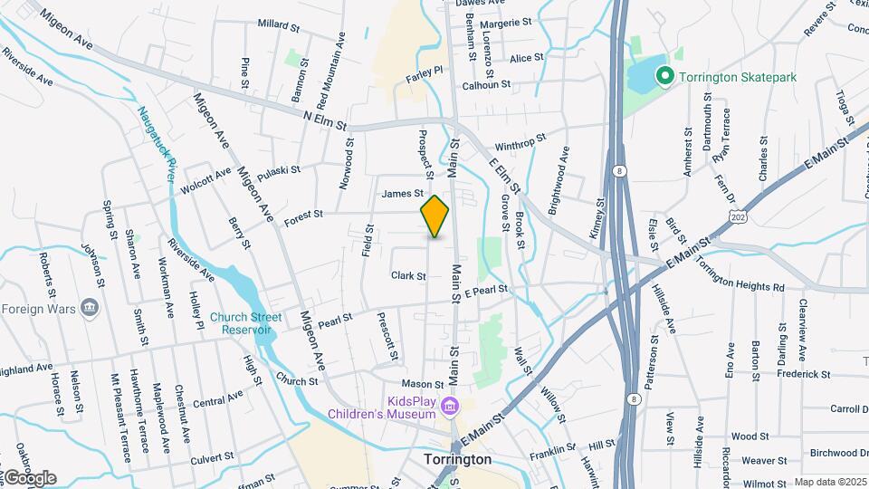 510 Prospect St Map and Location Details