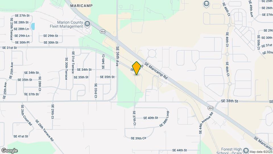 3483 SE 37th Ct Map and Location Details