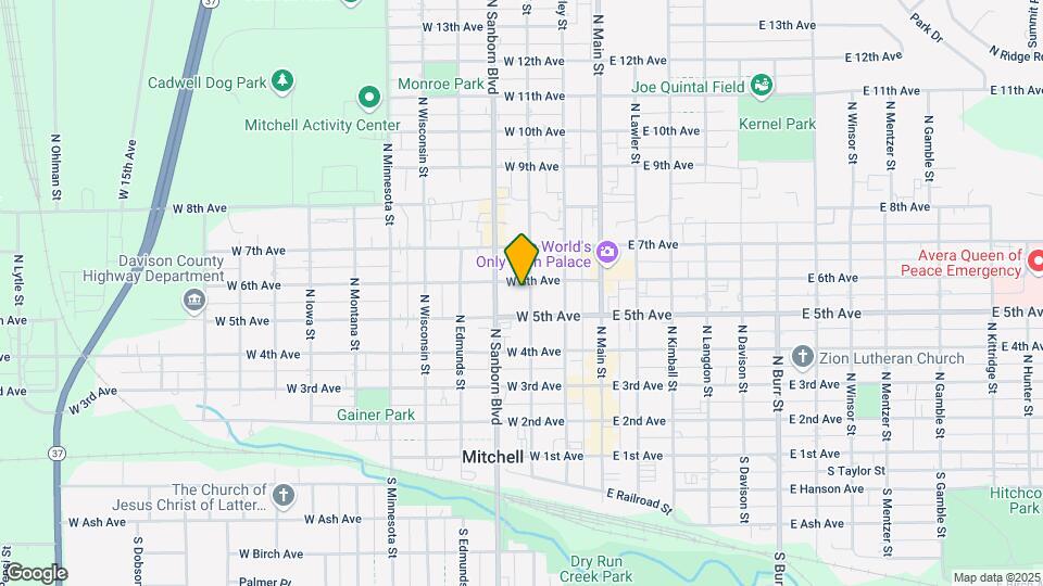 517 N Duff St Map and Location Details