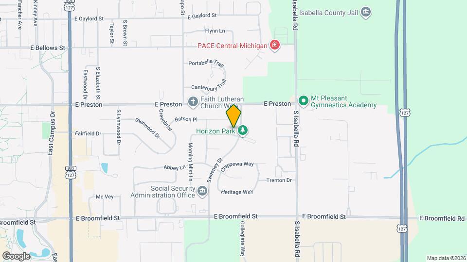 1631 Eastpointe Dr Map and Location Details