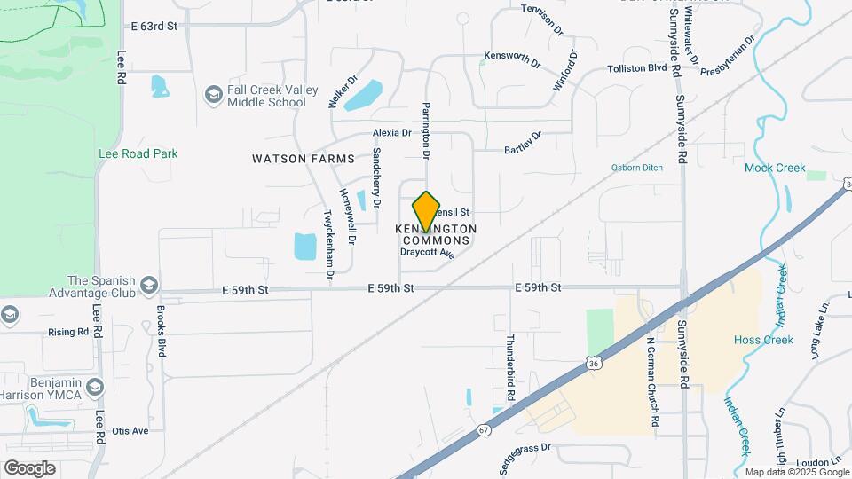10321 Hornton St Map and Location Details