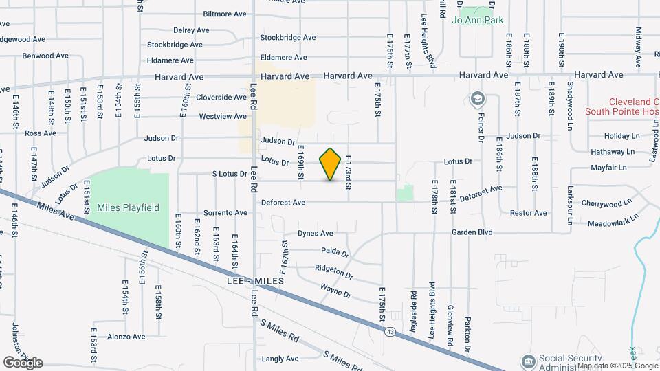 17106 Holly Hill Dr Map and Location Details
