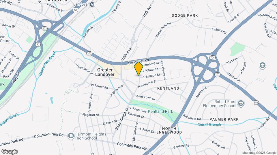 2518 Kent Village Dr Mapa y Detalles de la Ubicación