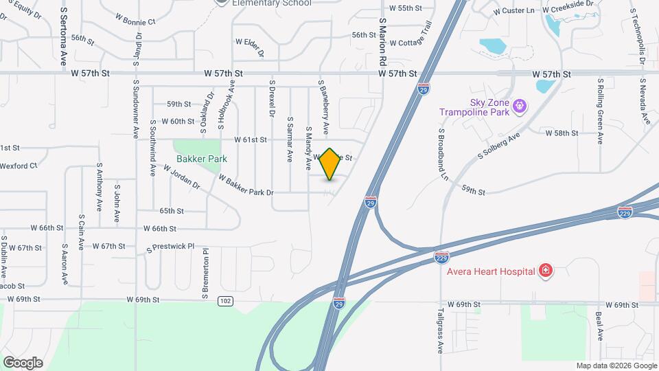 5600 W Bakker Park Dr Map and Location Details