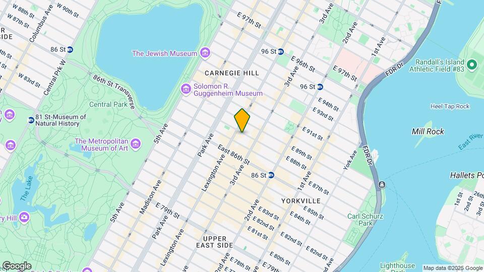 162 East 88th Street Map and Location Details