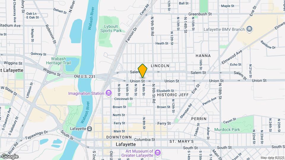 800 N 8th St-Unit -806 N 8th Map and Location Details