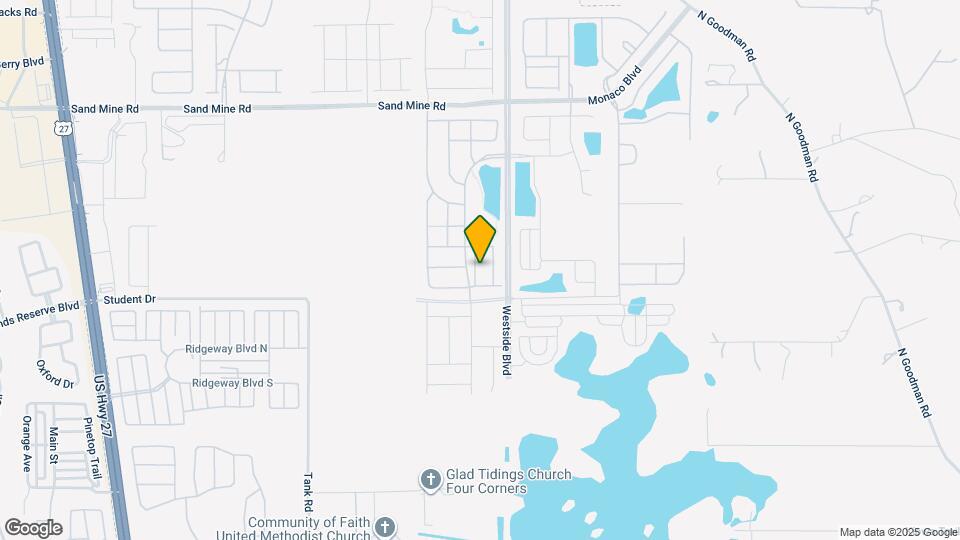 1604 Carey Palm Cir Map and Location Details