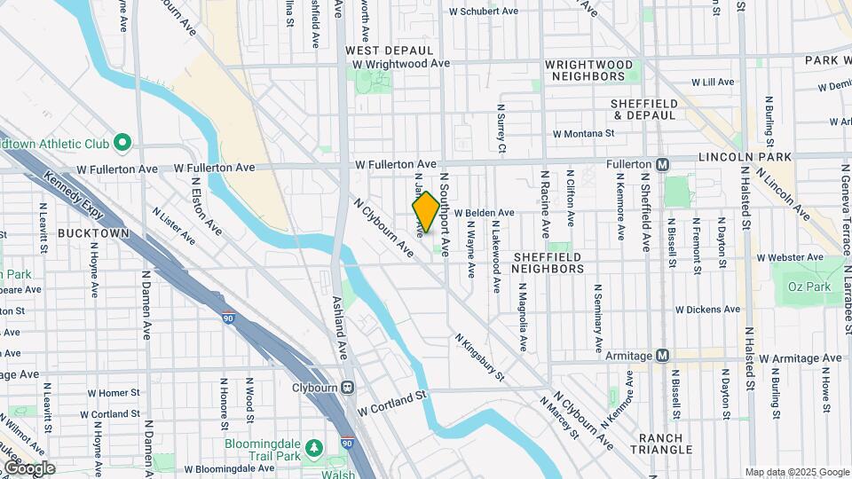 2233 Janssen Ave Map and Location Details