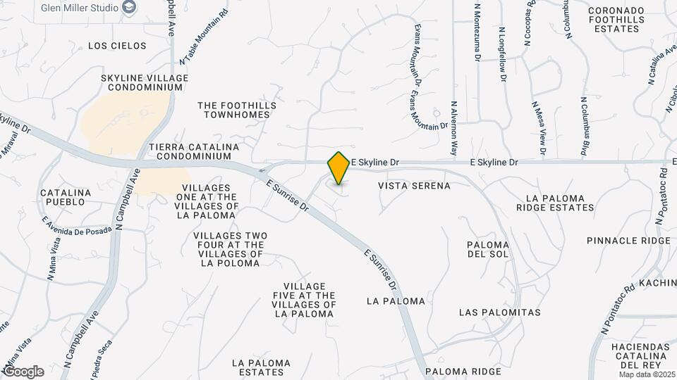 6312 N Vuelta Tajo Map and Location Details