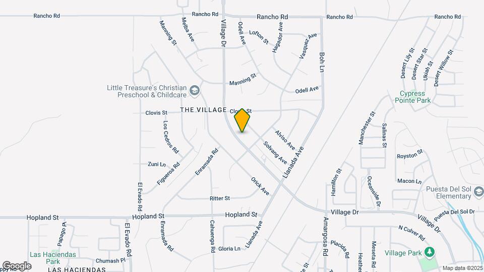 16395 Village Dr Map and Location Details