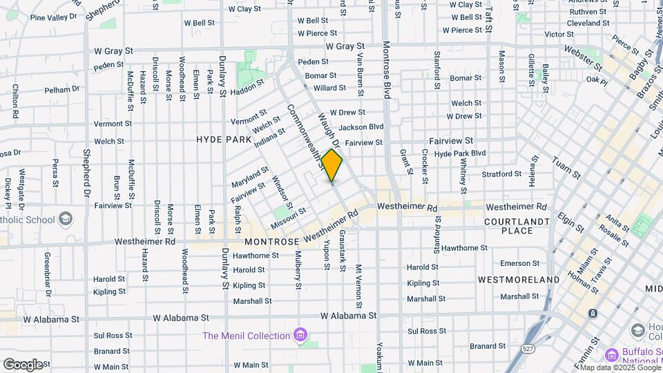 2516 Commonwealth St Map and Location Details