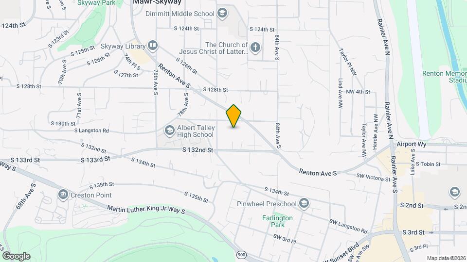 8029 S 130th St Map and Location Details