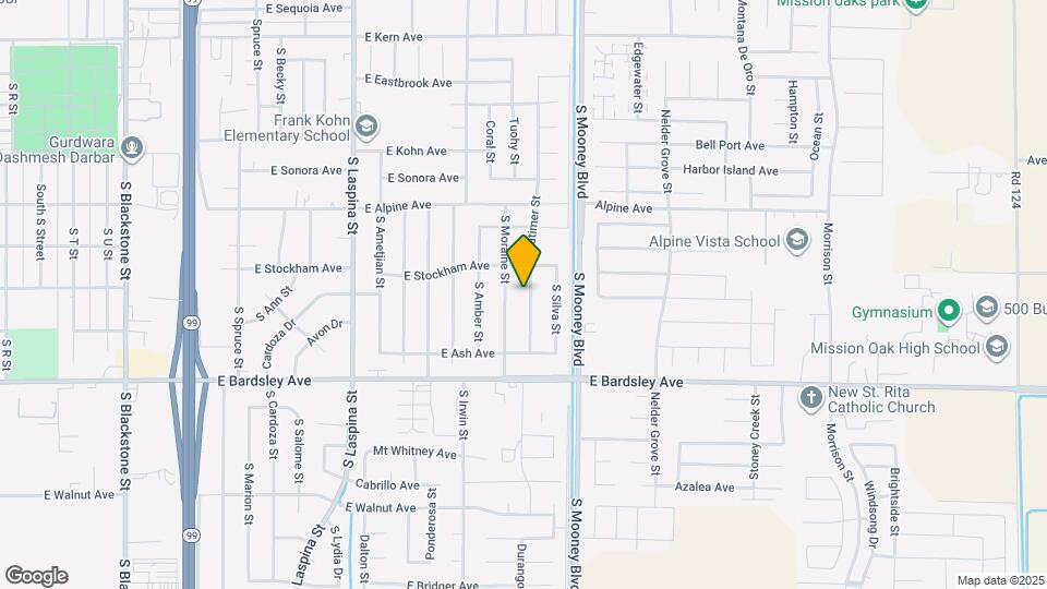 843 S Latimer St Map and Location Details