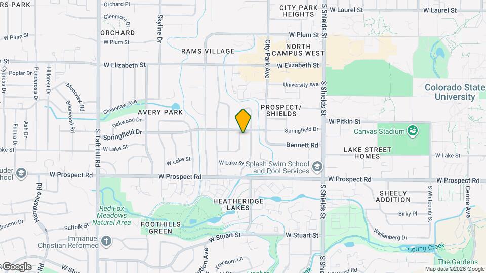 1304 Fairview Dr Map and Location Details