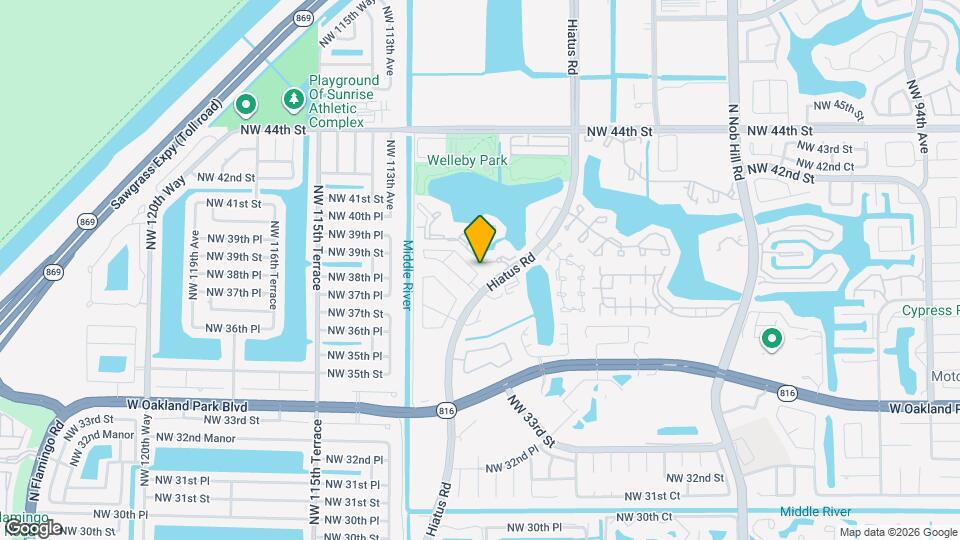 11085 NW 38th Pl Map and Location Details