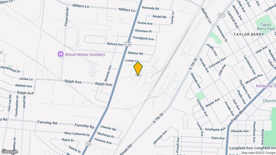 2921 Garey Ln Map and Location Details