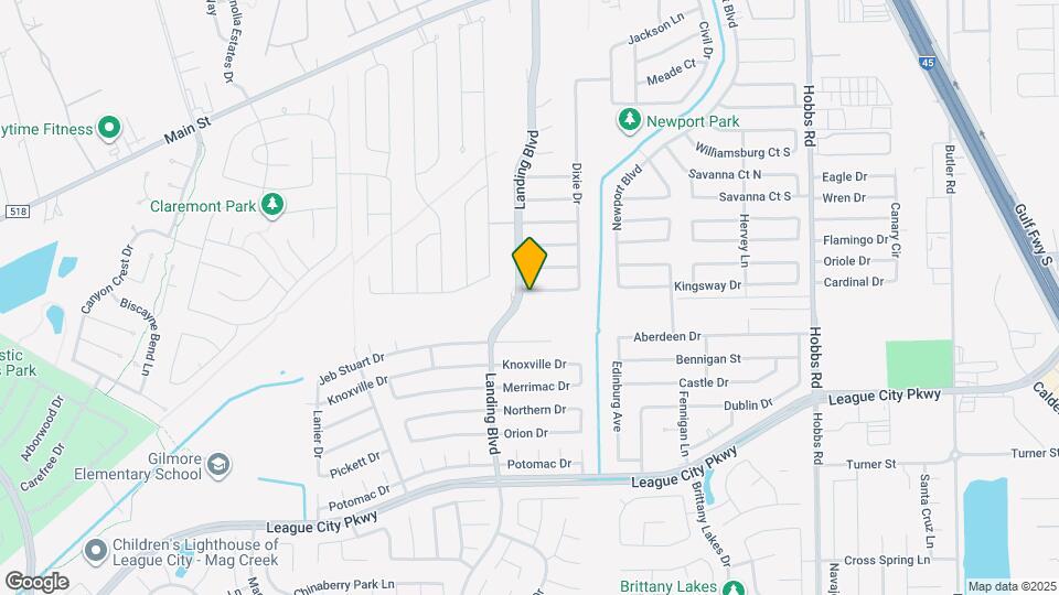 2519 Ironclad Dr Map and Location Details