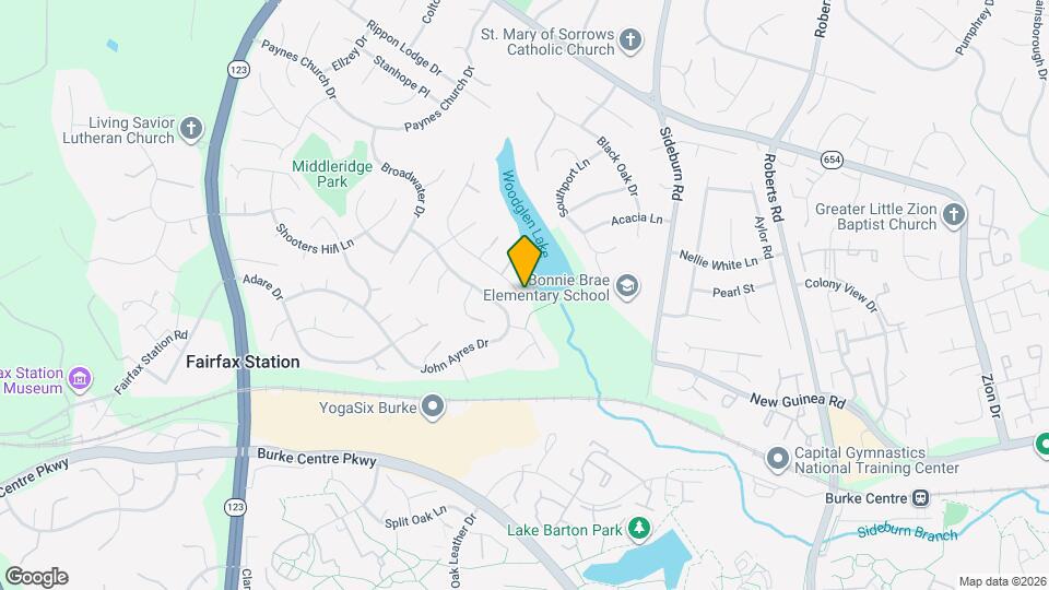 10700 John Turley Pl Map and Location Details