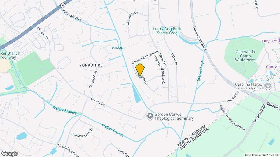 9808 Loughlin Ln Mapa y Detalles de la Ubicación