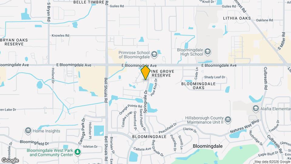 Bloomingdale Woods Apartments Map and Location Details
