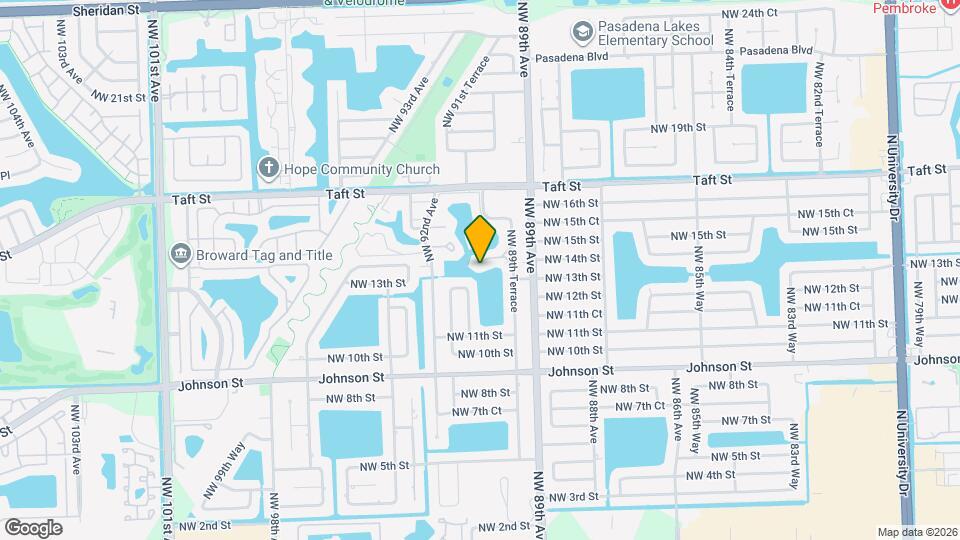 8980 Palm Tree Ln Mapa y Detalles de la Ubicación